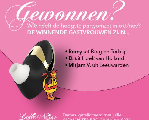 Womanizer Pro Gold Actie