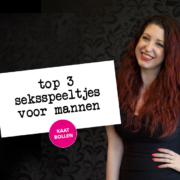 top 3 seksspeeltjes voor mannen