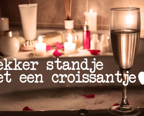 Blog Header Lekker standje met een croissantje paasverhaal Ladies night homeparties