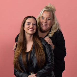 Melanie en Jennifer