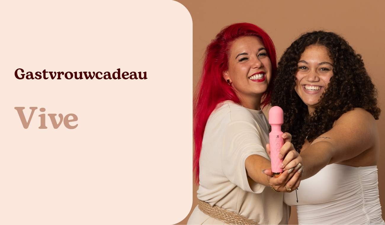 Gastvrouwcadeau Vive mei